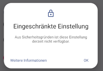 android-eingeschraenkte-einstellung