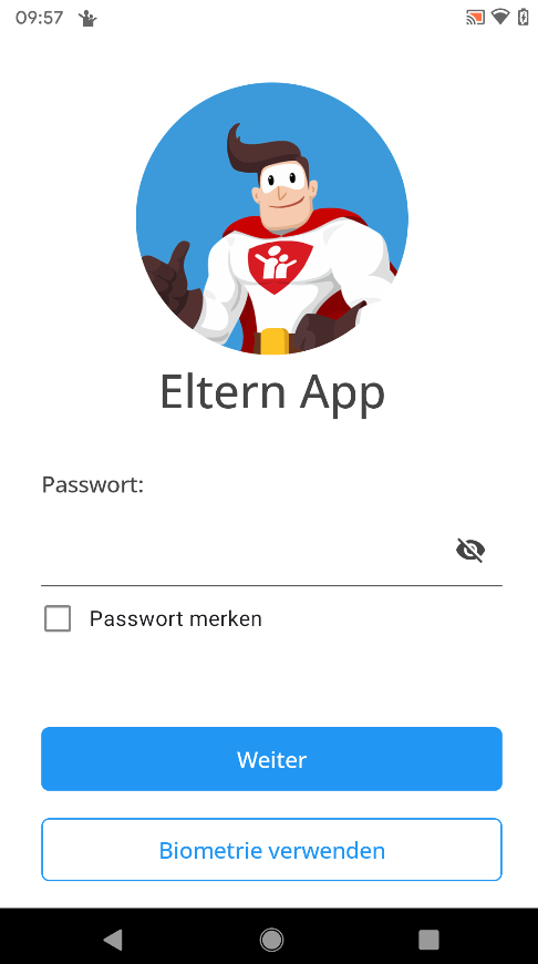 Login Eltern-App