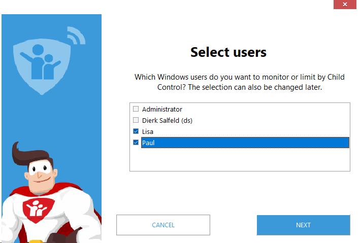 Select Users