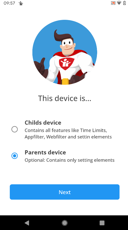 Parent App Install