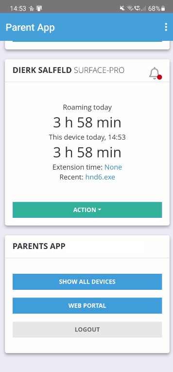 parent app overview