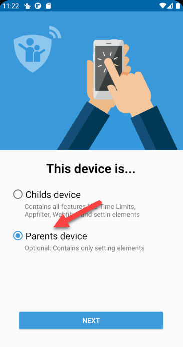 parents device