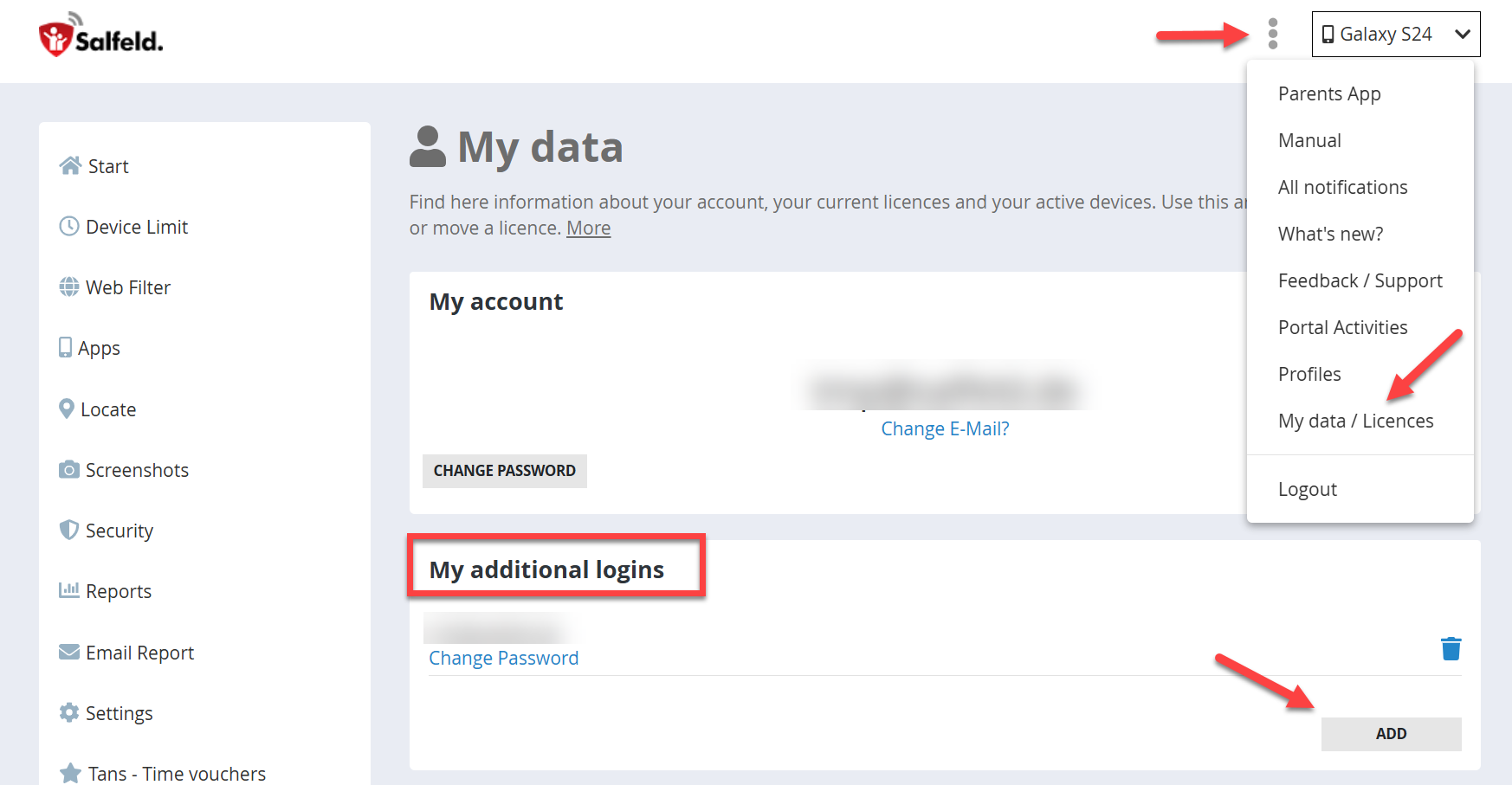 Additional users