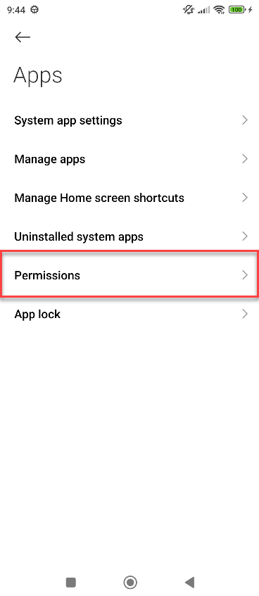 Xiaomi Autostart 2 Settings
