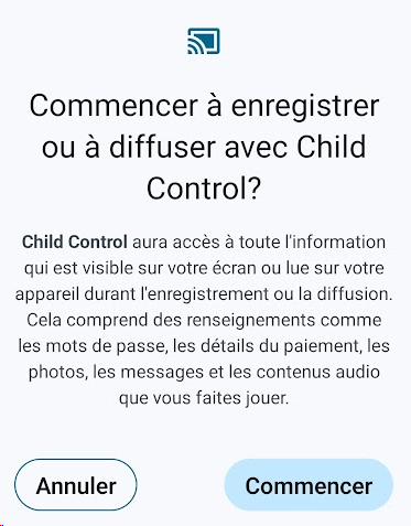 Autorisation Android