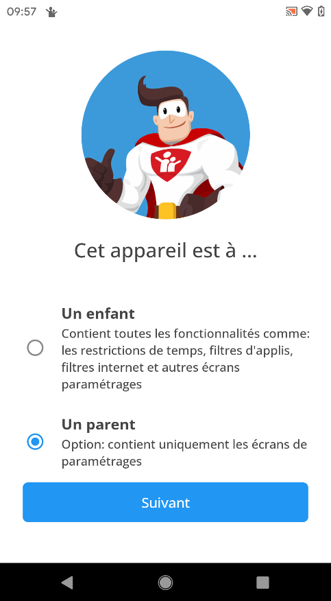Appli parent