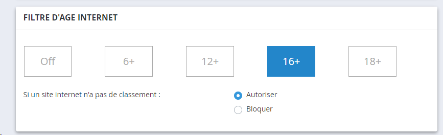 filtre d'âge internet
