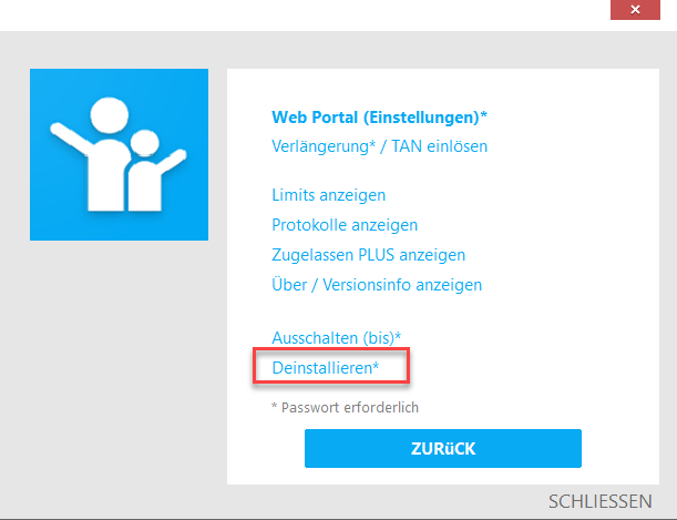 kisi-deinstallation
